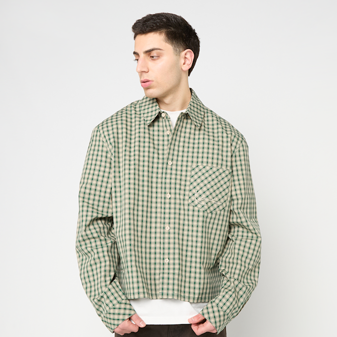 Karl Kani Signature Check Boxy Shirt zelena 96094 1