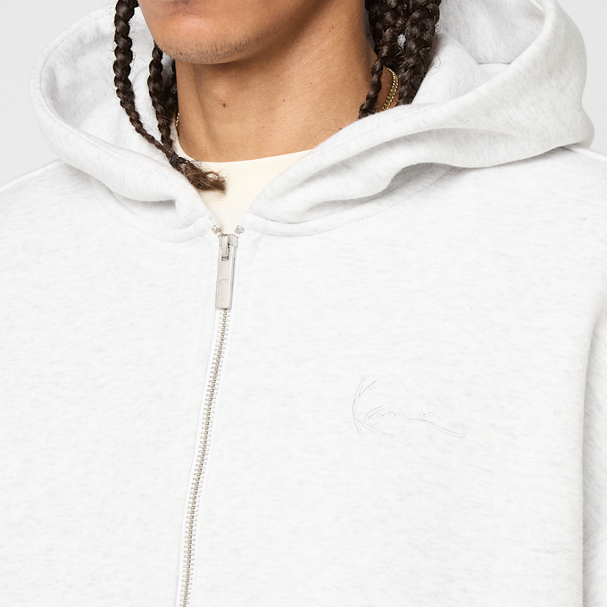 Karl Kani Signature Oversized Zip Hoodie szary 96135 4