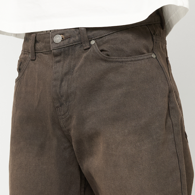 Karl Kani OG Brown Straight Leg Jeans castanho 96098 3