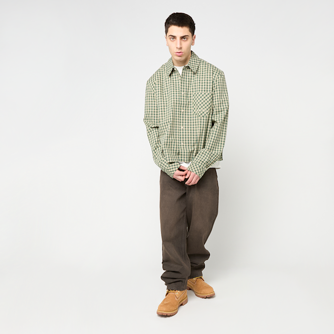 Karl Kani OG Brown Straight Leg Jeans castanho 96098 5