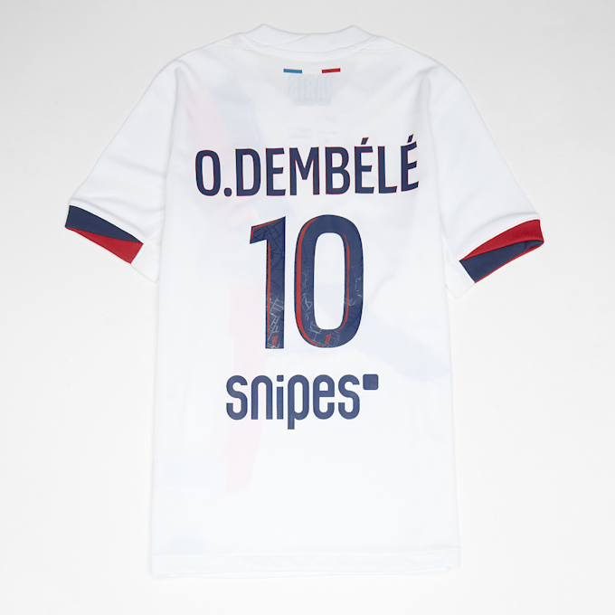 Nike   Dembélé / No. 10 / Paris Saint-Germain Nike Kids Away Stadium 2024/25 blanc 96163 1