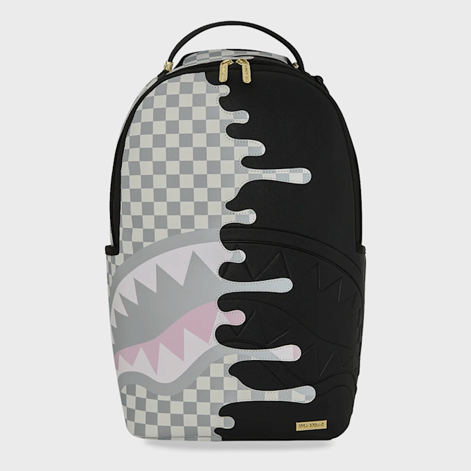 SPRAYGROUND Cream Check Side Drip Backpack grijs 96194 1