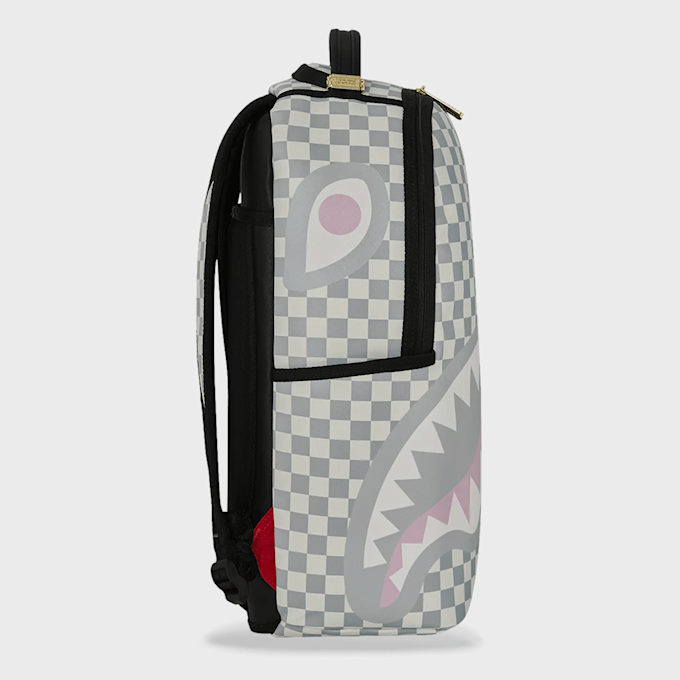 SPRAYGROUND Cream Check Side Drip Backpack cinzento 96194 3