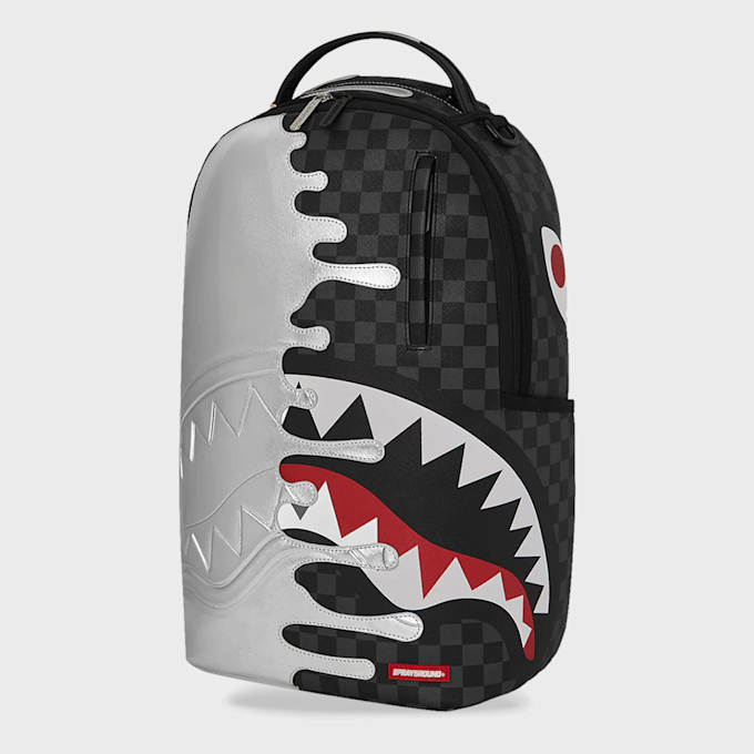 SPRAYGROUND Silver Side Drip Backpack silber 96196 3