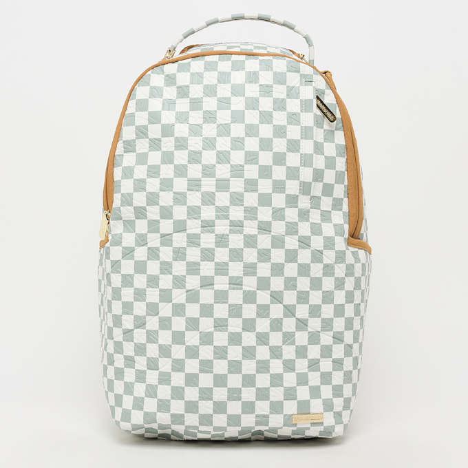 SPRAYGROUND Graff Embossed Cream Check Backpack branco 96189 1