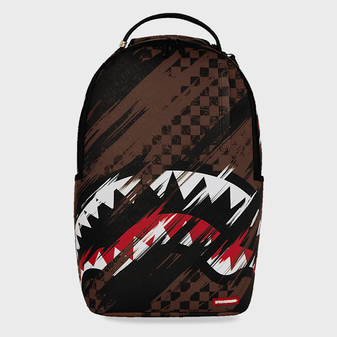 SPRAYGROUND Smeared Grunge Backpack brun 96199 1