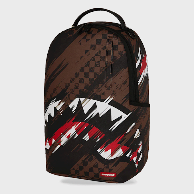 SPRAYGROUND Smeared Grunge Backpack brun 96199 3