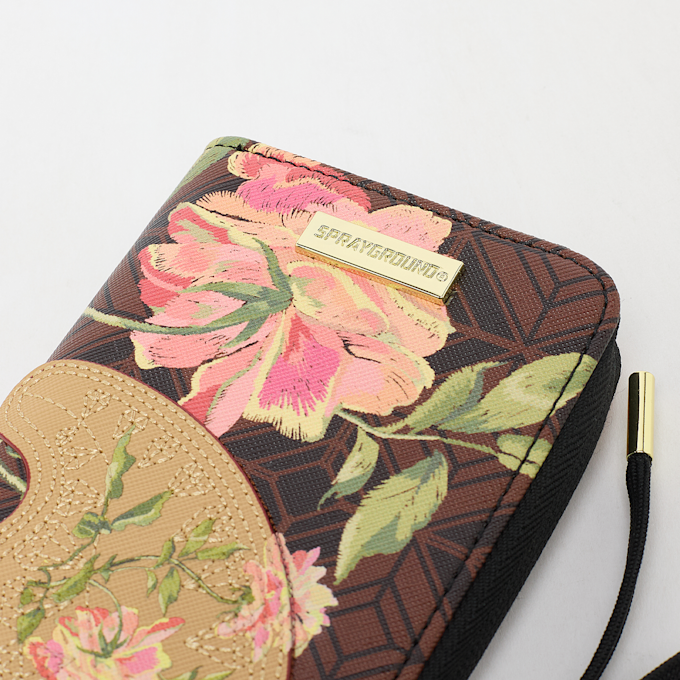 SPRAYGROUND AI Henny Floral Wallet brun 96203 4