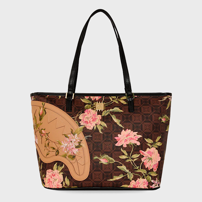 SPRAYGROUND Ai Henny Floral Tote bruin 96204 3