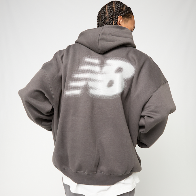 New Balance Halftone Blur Hoodie grau 96210 1