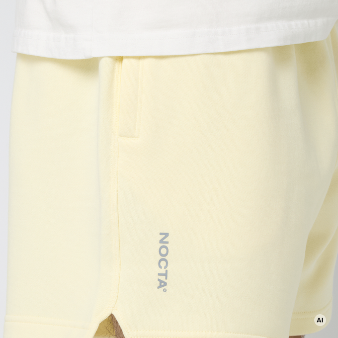 Nike Nocta NRG Nocta CS Fleece Short żółty 96224 5