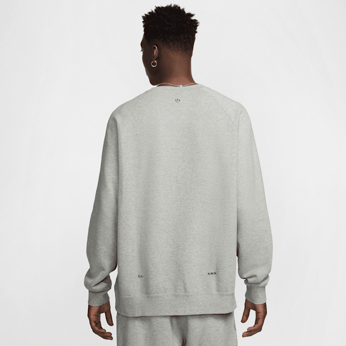 Nike Nocta Fleece CS Crew grau 96220 2