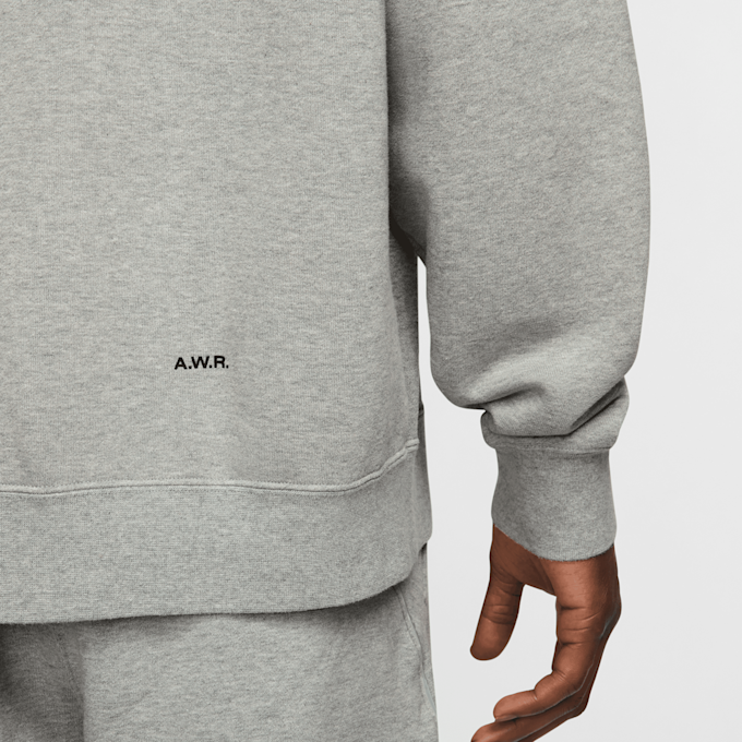 Nike Nocta Fleece CS Crew grau 96220 6