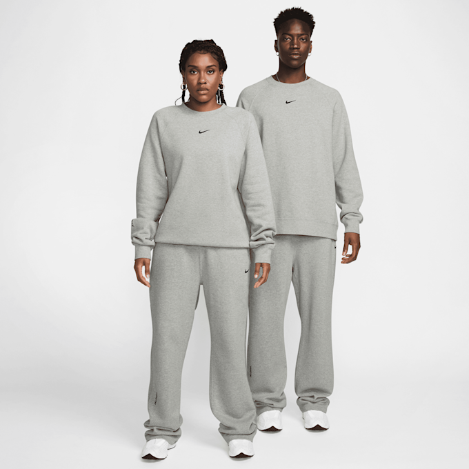 Nike Nocta Fleece CS Crew grijs 96220 8