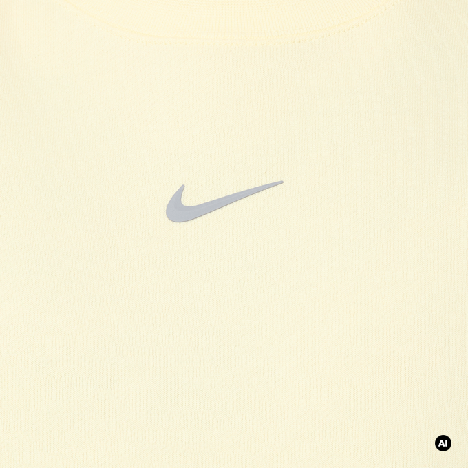 Nike Nocta NRG Nocta CS Crew Fleece geel 96225 3