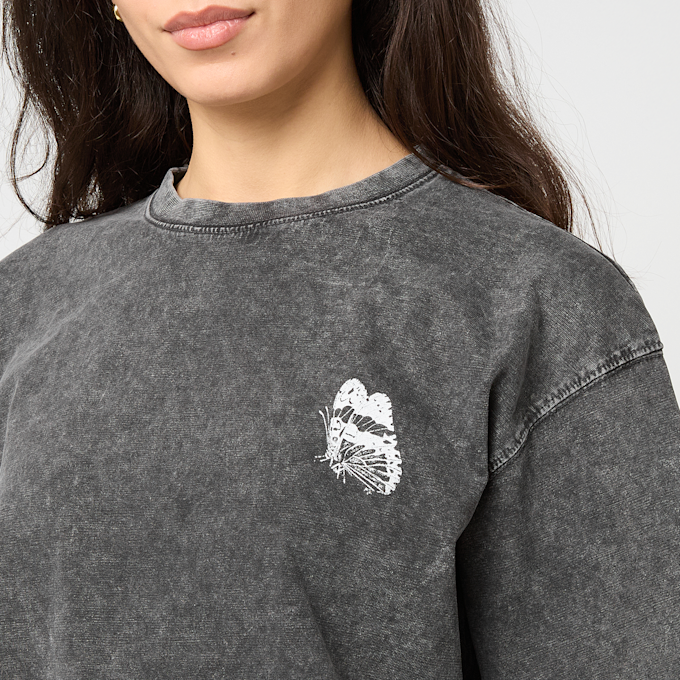 Felicious Cropped destroyed Tee gris 96234 3