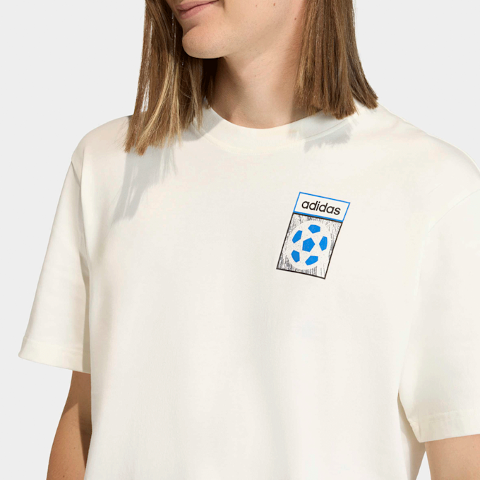 adidas Originals Archive Country Flag Tee Shirt bež 96246 3