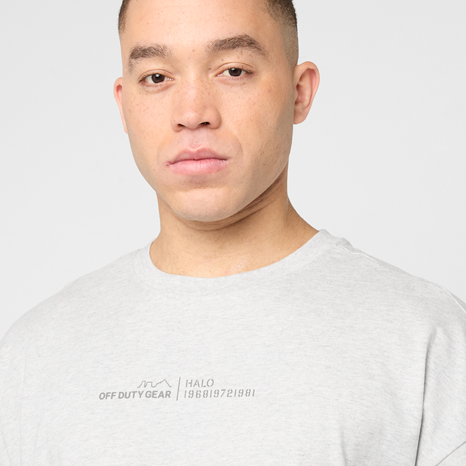 HALO Graphic Boxy T-Shirt grau 96248 3