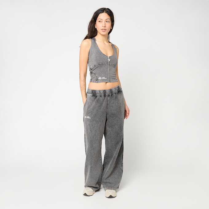 Felicious Washed Sweat Vest grau 96281 4