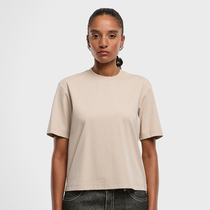 Urban Classics Ladies Sorona® Regular Boxy Tee beige 96289 1