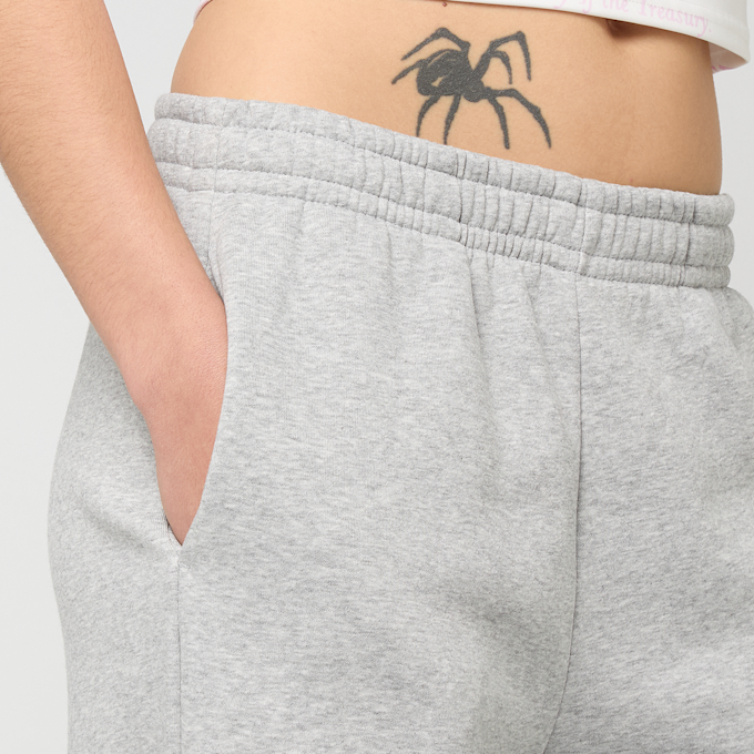 Urban Classics Ladies Fluffy Wideleg Trackpants siva 96320 3