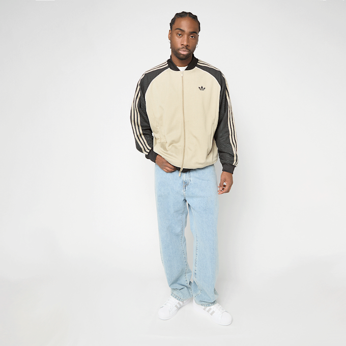 adidas Originals Loose Mesh Track Top bege 96337 4