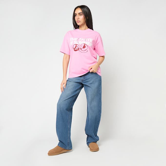 Another Cotton Lab Taste of Summer Washed T-Shirt rosa  96494 4