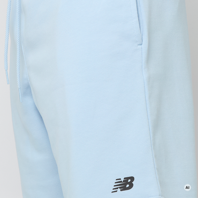New Balance 9 Inch French Terry Short blauw 96441 4