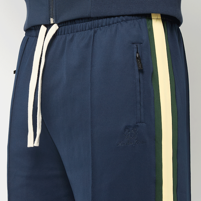 Another Cotton Lab Everyday Wide Fit Track Pant bleu 96527 5