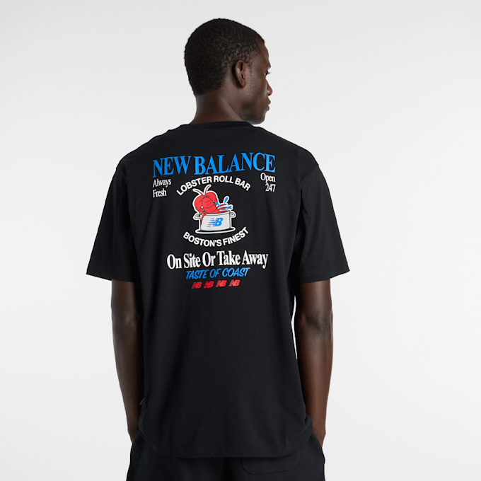 New Balance Lobster Roll T-Shirt czarny 96453 1