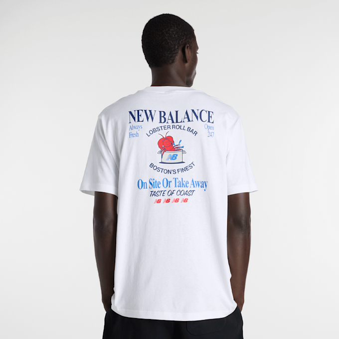 New Balance Lobster Roll T-Shirt blanc 96463 1