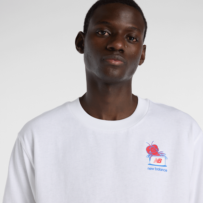 New Balance Lobster Roll T-Shirt biały 96463 4