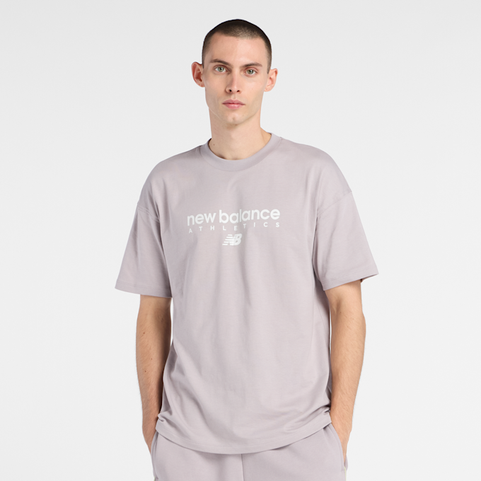 New Balance Trackside T-Shirt cinzento 96461 1