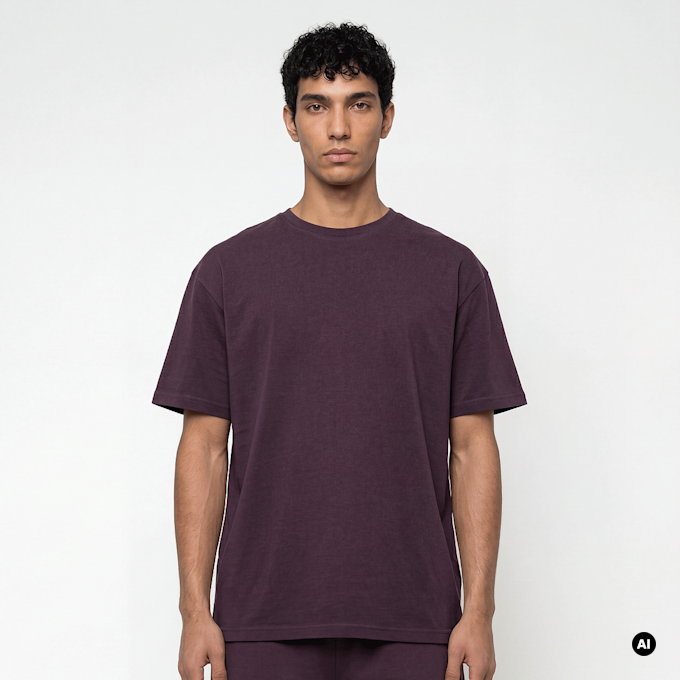 Urban Classics Heavy Oversized Tee lila 96531 1