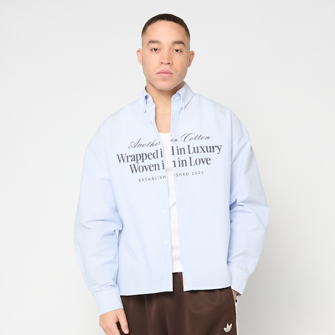 Another Cotton Lab Wrapped in Luxury  Shirt blu 96543 1