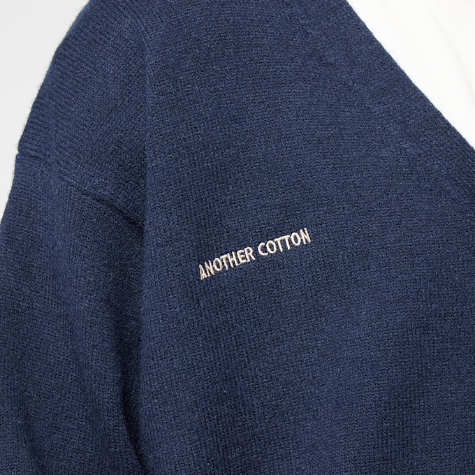 Another Cotton Lab Another Knit Cardigan blauw 96541 4