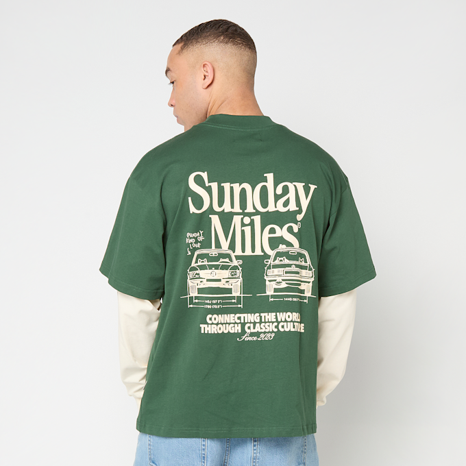 Another Cotton Lab Sunday Miles Double Layer Longsleeve vert 96551 1