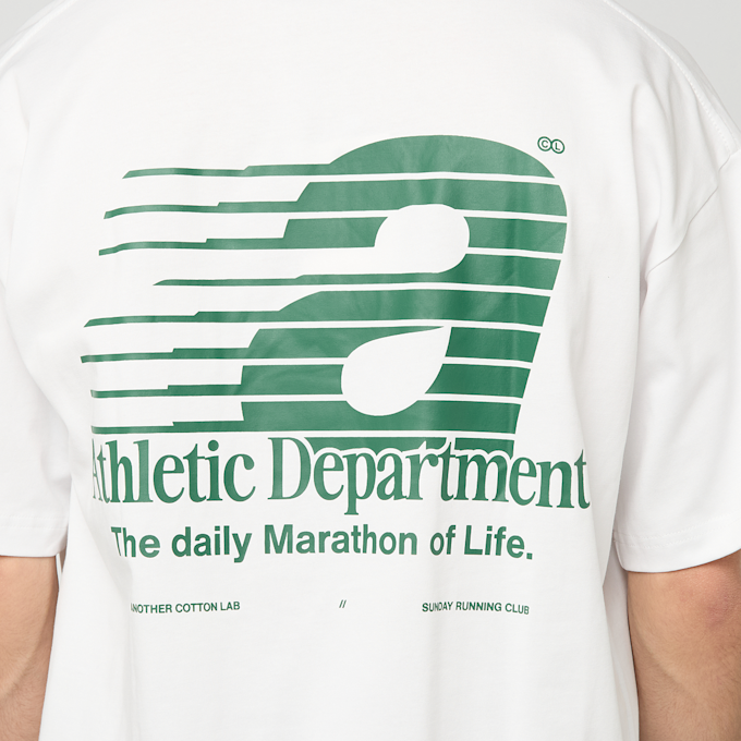 Another Cotton Lab Athletic Department T-Shirt weiß 96544 4
