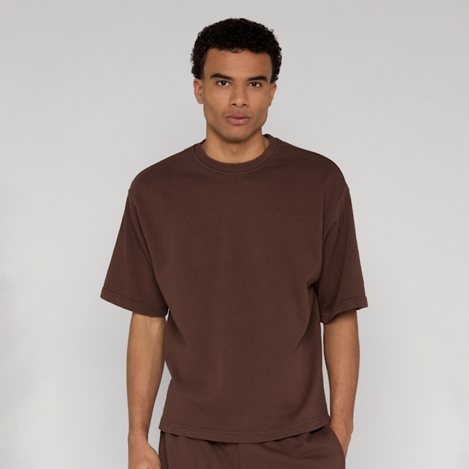 Urban Classics Heavy Washed Boxy Tee marrón 96564 1