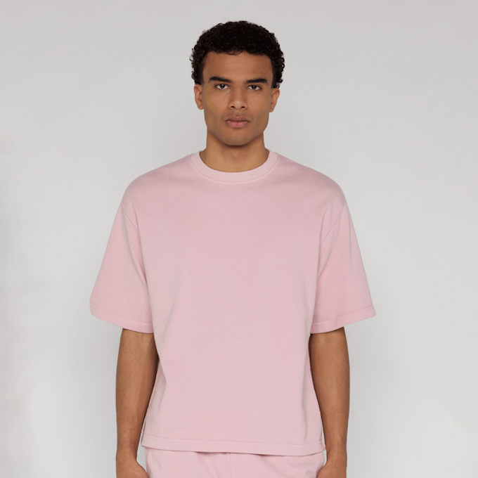 Urban Classics Heavy Washed Boxy Tee rosa 96571 1
