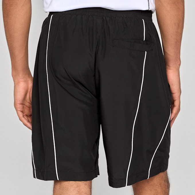 Urban Classics Piping Track Shorts zwart 96584 3