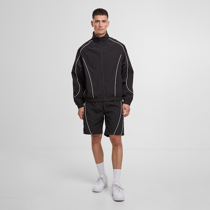 Urban Classics Piping Track Shorts noir 96584 6
