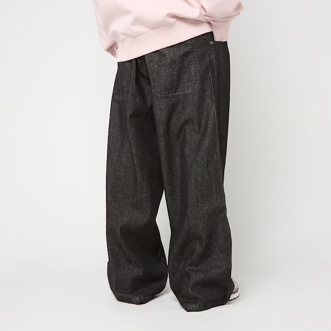 Urban Classics Pleated Jeans With Long Pocket czarny 96586 2