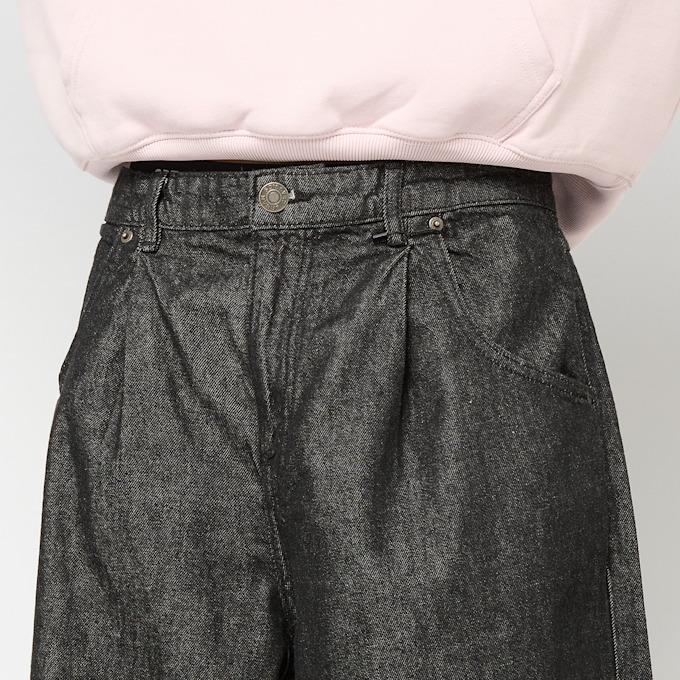 Urban Classics Pleated Jeans With Long Pocket zwart 96586 3