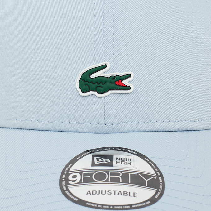 Lacoste 9FORTY Lacoste x New Era Plain Cotton Cap blau 96633 4