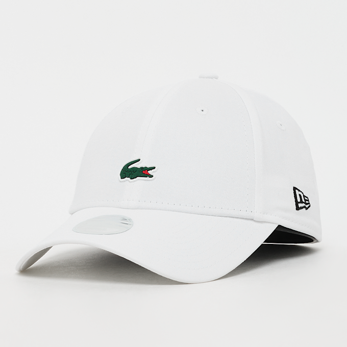 Lacoste FEMALE 9FORTY Lacoste x New Era Plain Cotton Cap wit 96635 1
