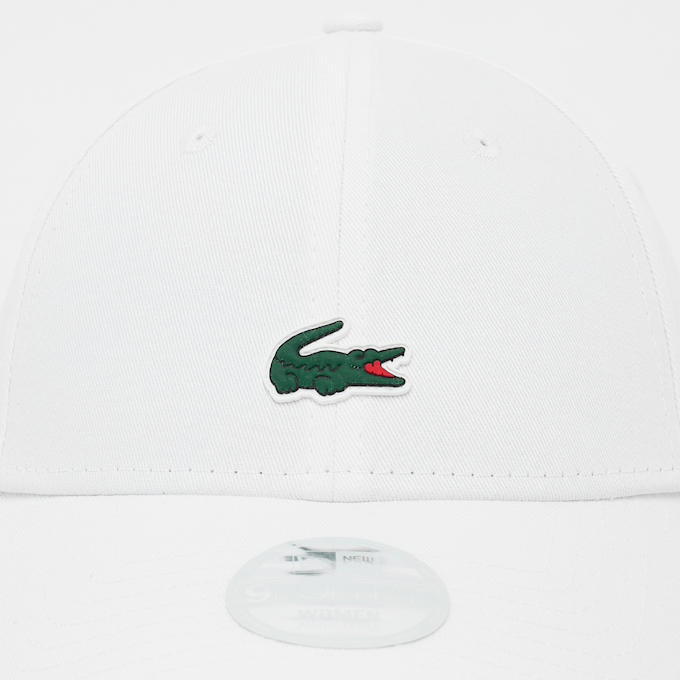 Lacoste FEMALE 9FORTY Lacoste x New Era Plain Cotton Cap blanc 96635 4