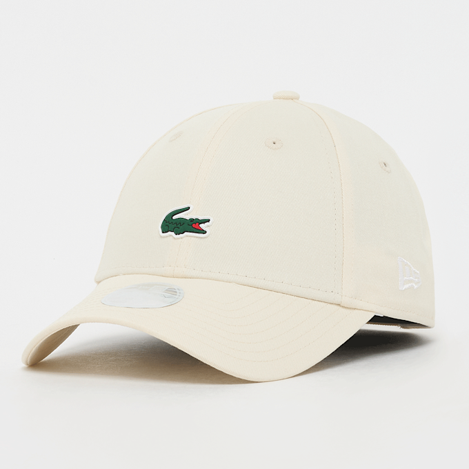 Lacoste FEMALE 9FORTY Lacoste x New Era Plain Cotton Cap bež 96657 1