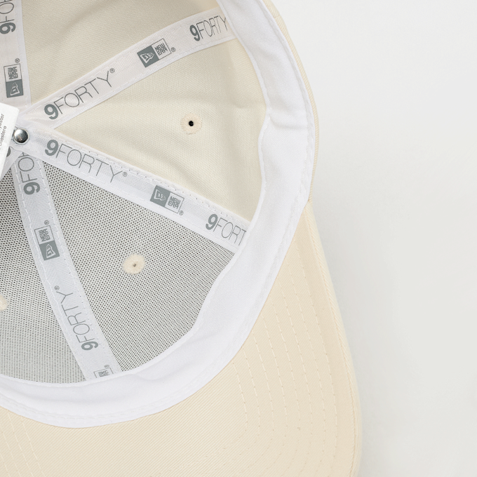 Lacoste FEMALE 9FORTY Lacoste x New Era Plain Cotton Cap bež 96657 3