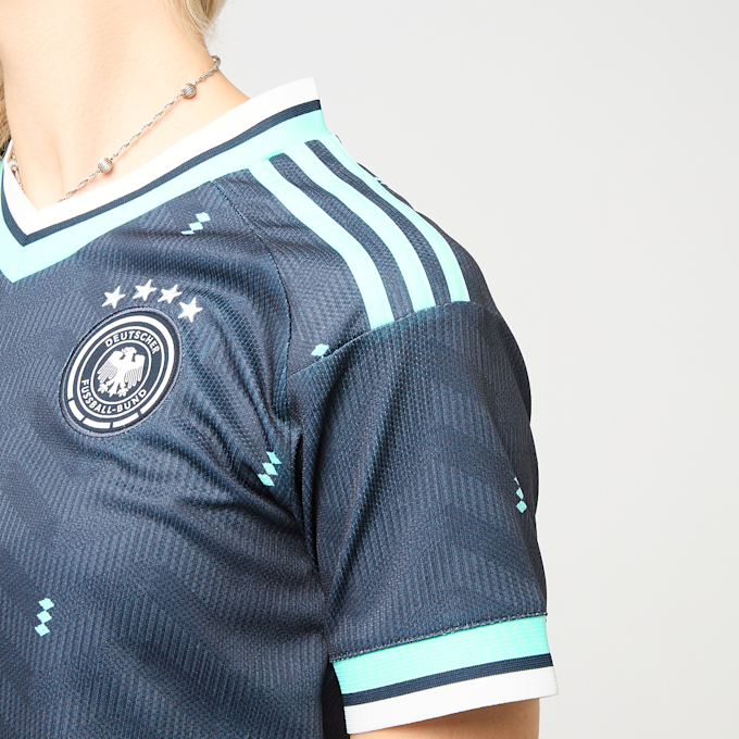 adidas Originals Germany DFB 2026 Away Jersey, cropped blu 96846 4